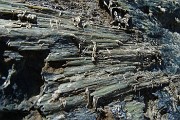54 Filamenti d'amianto nella roccia